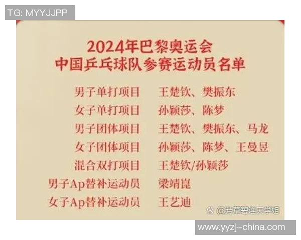 重庆乒乓球队在奥运会上的精彩表现与未来发展潜力分析
